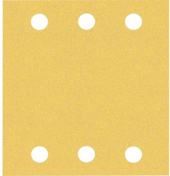 Bosch Professional 2608901657 Schuurpapier voor vlakschuurmachine, Korrel 120, 107 x 115 mm, 50 stuks