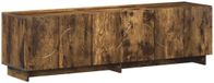vidaXL TV-meubel 140 x 34,5 x 40 cm Gerookt eiken Bewerkt hout