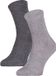 Yellow Moon Katoenen kindersokken effen – Anthracite melee – 23-26