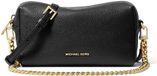 Michael Kors Petit sac bandoulière souple avec chaîne en cuir noir