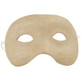 Decopatch AC460O masker carnaval wolf voor kinderen van papiermaché, 4 x 15 x 8,5 cm, om te versieren, kartonbruin
