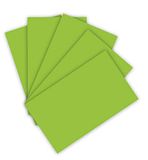 folia 6122/4/50 - gekleurd karton 220 g/m², knutselkarton in meigroen, DIN A4, 100 vellen