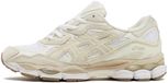 ASICS Gel-NYC Unisex Erwachsene White/Feather Grey Wildleder/Mesh Größe 36