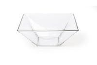 Excelsa Kyoto Cup multifunctioneel vierkant, glas, transparant, 25 x 25 x 11 cm