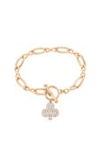 Gaya Leo E-Commerce Ltd. Gaya Bracelet Rose Gold 14 Karaat Koper 18 cm