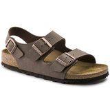 Birkenstock Milano (Birko-Flor) - Sandalo da Uomo e da Donna, bruin, 43 EU