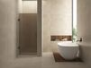 Wiesbaden Less nisdeur 800 x 2000 x 8 mm nano vintage brons glas/gunmetal
