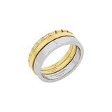 TOM TAILOR - Ring voor Dames in Roestvrij Staal - Verguld/Goudkleurig