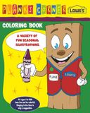 Planks Planks corner coloring book