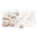 MAM Easy Start Zelfsteriliserende Anti Colic Starter Set, Pasgeboren Fles Set en Fopspeen, Pasgeboren Essentials, Wit