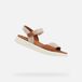 GEOX XAND 2S Sandales - BEIGE/TABAC - Taille 36