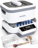 Samako PowerWave Ultrasoon Reiniger - 1200 ml - Wit/Zwart