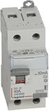 DIFERENCIAL Legrand 411555 differentiaalschakelaar DX³-ID hoge en uitgaande schroef onder, 2P, 230 V, 40 A, type A, 30 mA, 2 modules
