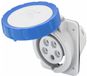 Gewiss prises en saillie 10° HP - IP66/IP67 - 3P+N+A 16A 200-250V 50/60HZ - BLEU - 9H - contacts à vis, GW62229H