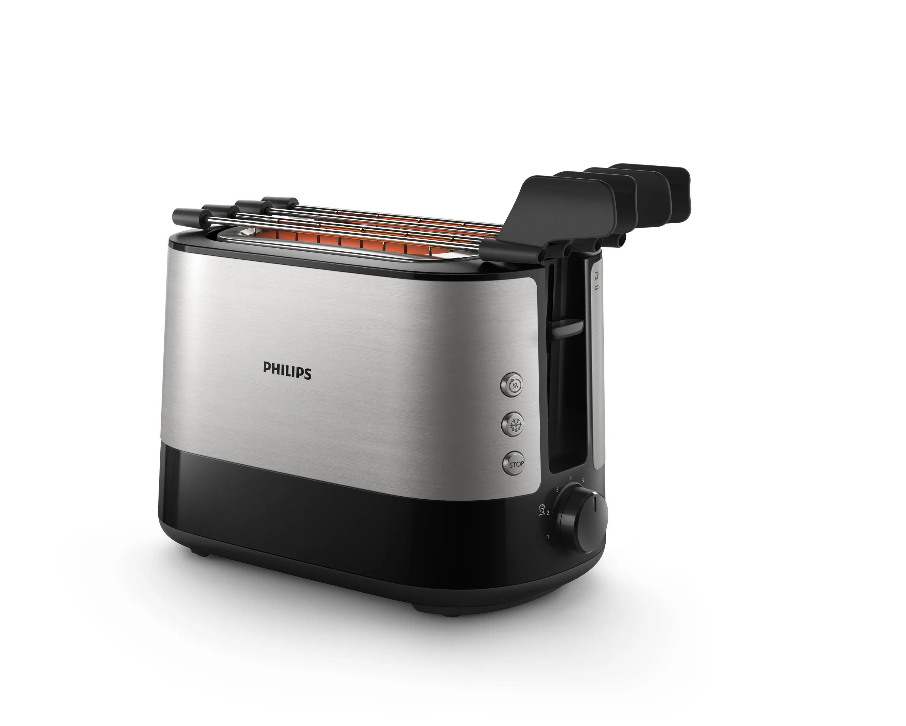 Philips Viva Collection HD2639/90 - Broodrooster - RVS