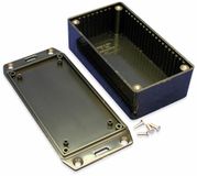 Hammond Electronics 1591CFLBK Euro-behuizing 120 x 65 x 40 ABS zwart 1st
