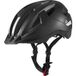 CRIVIT Casque de vélo avec feu arrière (noir, S/M)
