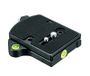 Manfrotto 394 Quick Adaptor "Low Profile" - Zwart