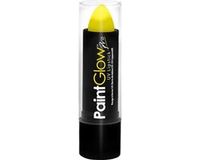 PaintGlow Lippenstift/Lipstick - neon geel - UV/blacklight - 5 gram - schmink/make-up