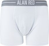 Alan Red Boxershort Wit 2Pack - Maat S - Heren