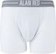 Alan Red Boxershort Wit 2Pack - Maat S - Heren