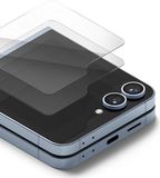 Ringke Cover Display Geschikt voor Samsung Galaxy Z Flip 6 - 9H Verre Glazen Schermbeschermer (2-Pack)