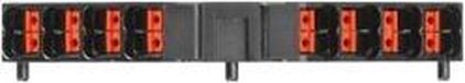 Weidmüller PRV 4 SW 35X7.5 RT Noir, Rouge