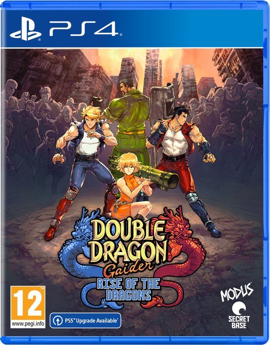 Mindscape double dragon gaiden: rise of the dragons PlayStation 4