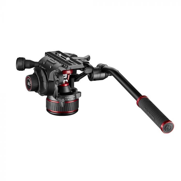 Manfrotto MVH608AH Statief Accessoire Aluminium Zwart Rood 8kg