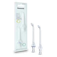 Panasonic WEW0983 Embout de remplacement pour EW1511, hydropulseur, jet dentaire rechargeable, nettoyeur de dents à ultrasons et embout (x2)