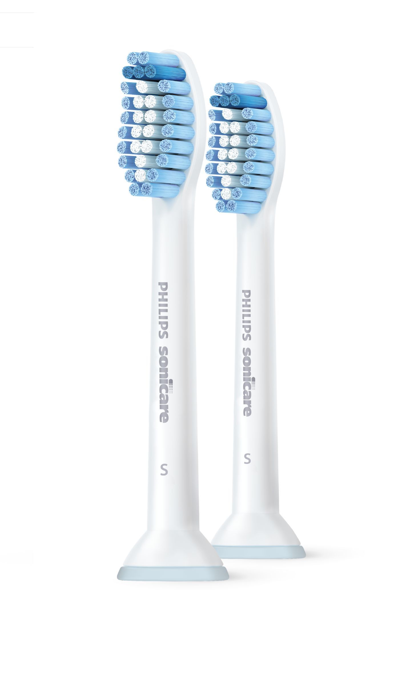 Philips Sonicare Sensitive HX6052/07 - Opzetborstels - 2 stuks - Wit