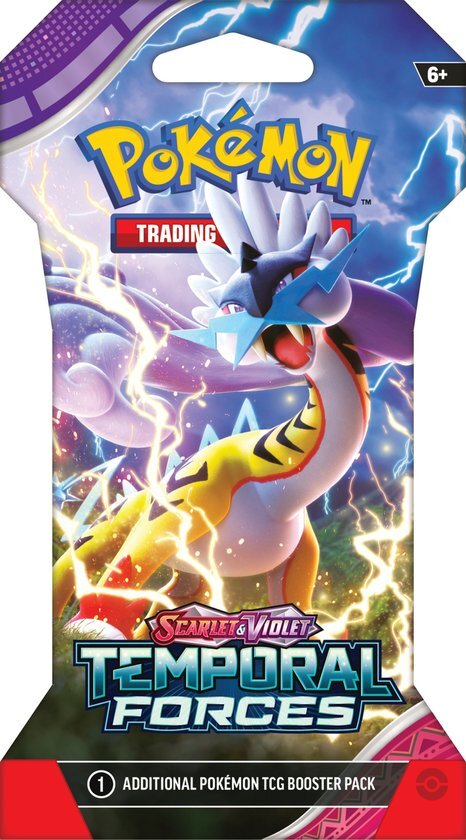 Pok&#233;mon - Scarlet &amp; Violet - Temporal Forces - Sleeved Booster - Pok&#233;mon Kaarten