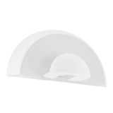 EGLO MANERBA 1 G9 Wandlamp Wit Glas Staal