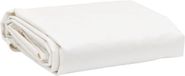 vidaXL Zeil Wit Canvas met PVC-coating 1 x 2,5 m