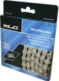 XLC CC-H01 singlespeed - 1 vitesse Chaîne de vélo 1/2" x 1/8" – 112 maillons – Argent