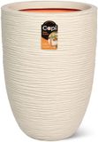 Capi Europe Vase élégant bas côtelé NL - 34x46 - Gravier