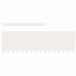 vidaXL Grasafscherming - 20 stuks - 100 x 0,05 x 30 cm - Koudgewalst staal - Wit