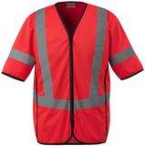 Mascot Safe Supreme Veiligheidshesje 50216-310 - Hi-Vis rood - L