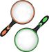 Loupe de lecture, 100 mm, grossissement 10x, 2 pièces, antidérapant, convient aux seniors