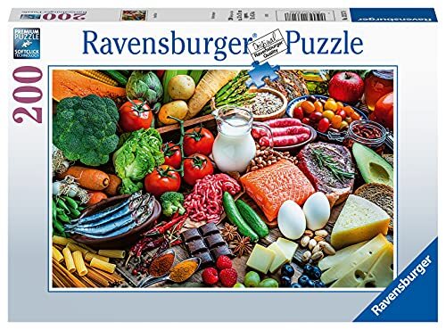 Ravensburger Puzzel 13317 13317-Fresh Food-200 stukjes puzzel voor volwassenen en kinderen vanaf 14 jaar