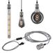 Paulmann Eldar Hanglamp - E27 - 20W - Grijs/Zilver
