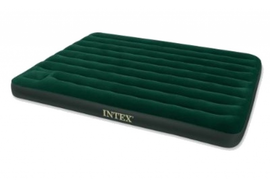 Intex luchtbed met voetpomp Downy 2-persoons 203 x 152 x 22 cm