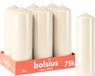Bolsius Gladde Stompkaarsen - Ivoor - 6 stuks - 20cm - 75 branduren