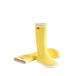 Aigle Goeland bottes de pluie pour hommes, Jaune Blanc, 40 EU