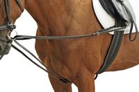 HKM Hulpteugels zwart Pony