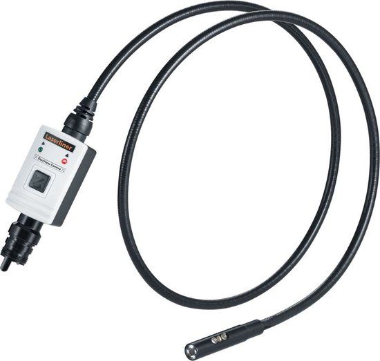 Laserliner DuoView Camera Endoscoopsonde Sonde-Ø 10 mm 1.00 m LED-verlichting, Focus