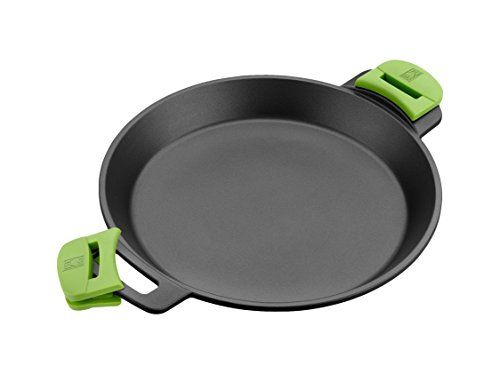 Braisogona Paella Pan - 36 cm - Vooraf gegoten aluminium - Geschikt voor alle fornuizen inclusief inductie