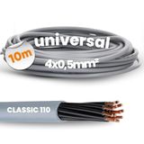 Lapp 10 meter Ölflex Classic 110 4X0,5mm² PVC stuurstroomkabel, grijs