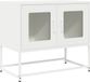vidaXL Tv-meubel 68x39x60,5 cm koudgewalst staal wit