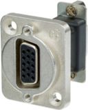 Neutrik NADB15FF D-sub adapter